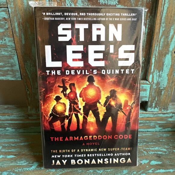Stan Lee’s Jay Bonansinga The Devil's Quintet: The Armageddon Code PB Book - Picture 1 of 5